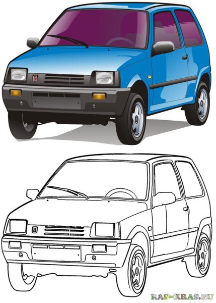 Нарисовать оку