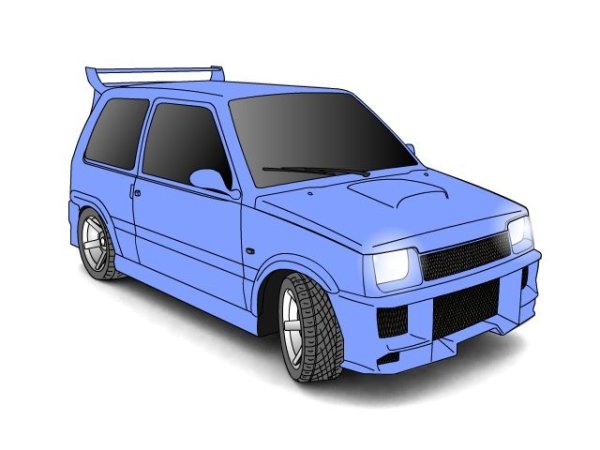 ВАЗ 1111 Ока рисунок