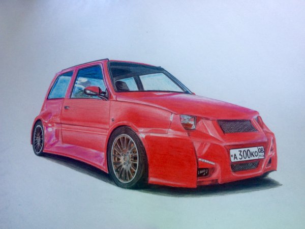 ВАЗ 1111 Ока чертежи