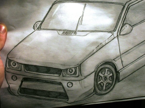 ВАЗ 1111 аэрография