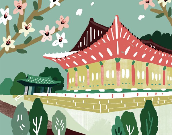 Корейский стиль рисования