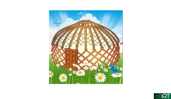 Кереге в Юрте