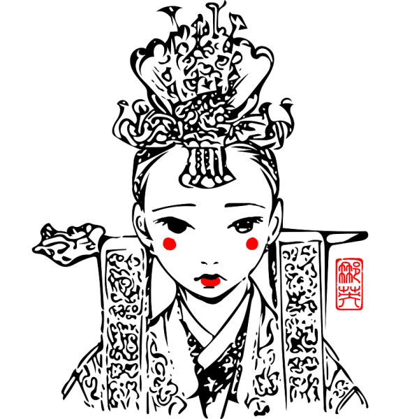 Иллюстрации в корейском стиле