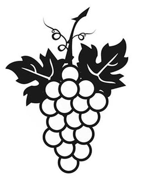 Виноград стилизация