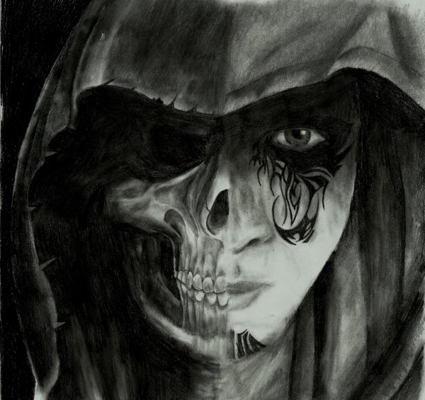 Хоррор зарисовки стиль