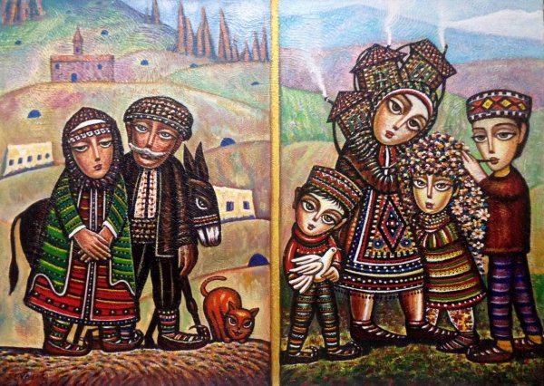 Художник Армен Ваграмян Грузия