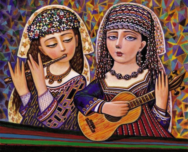 Армянки в национальных костюмах арт лицо