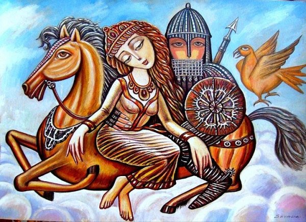 Севада Григорян картины застолье