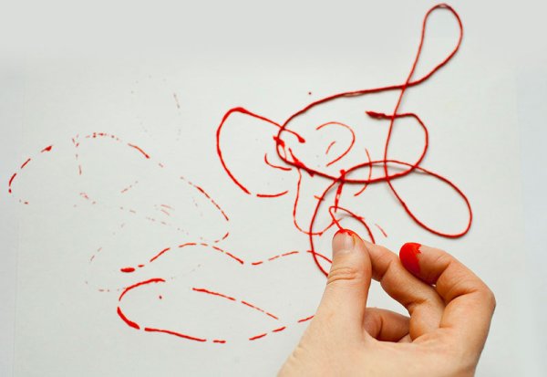 Рисование нитью