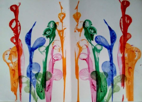 Нетрадиционная техника рисования в детском саду ниткография