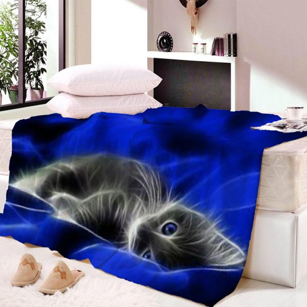 Покрывало с котом