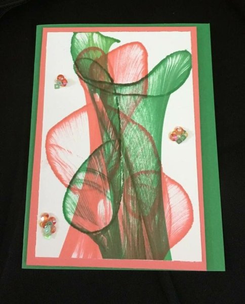 Рисование нитками