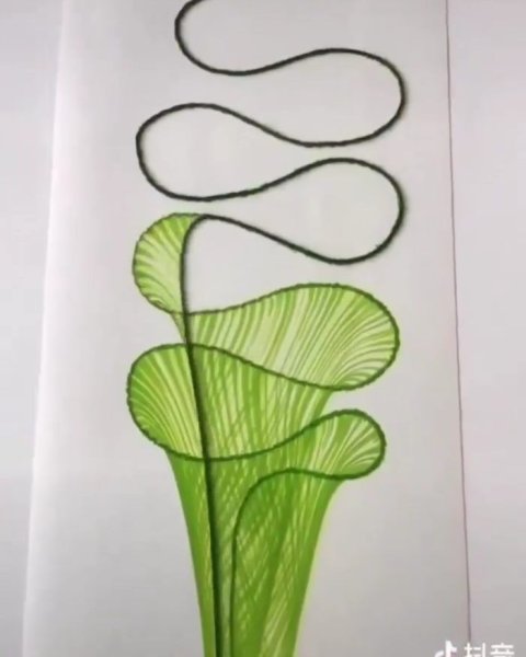 Рисование нитками