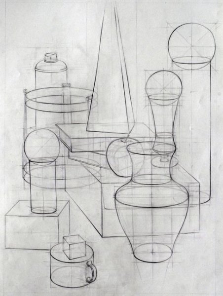 Перспектива в натюрморте