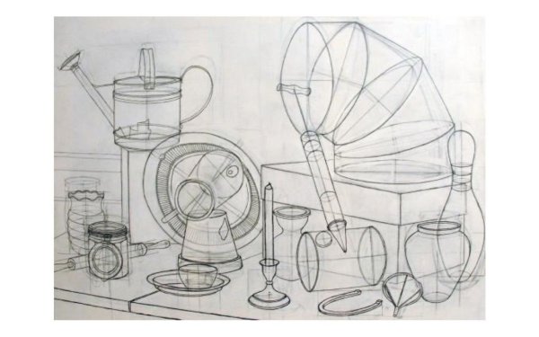 Композиция из бытовых предметов