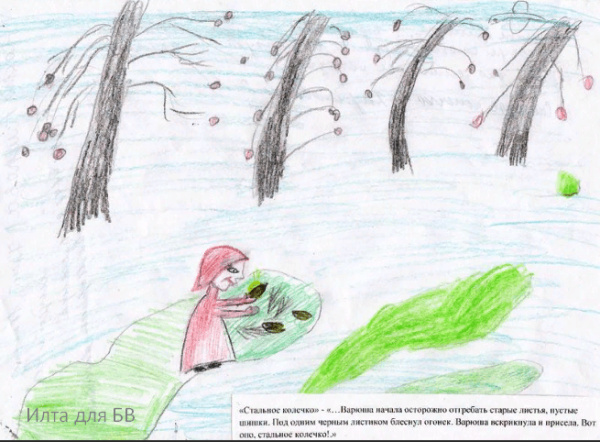 Урок стальное колечко Паустовский