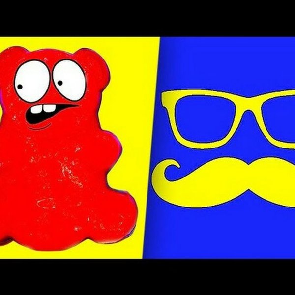 ЖЕЛЕЙНЫЙ медведь Валера с конфетой