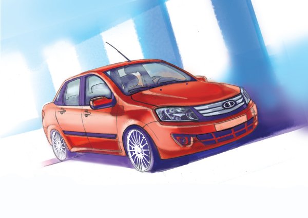 Lada Granta арт