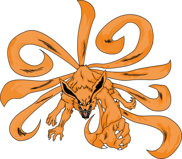 Наруто лиса курама