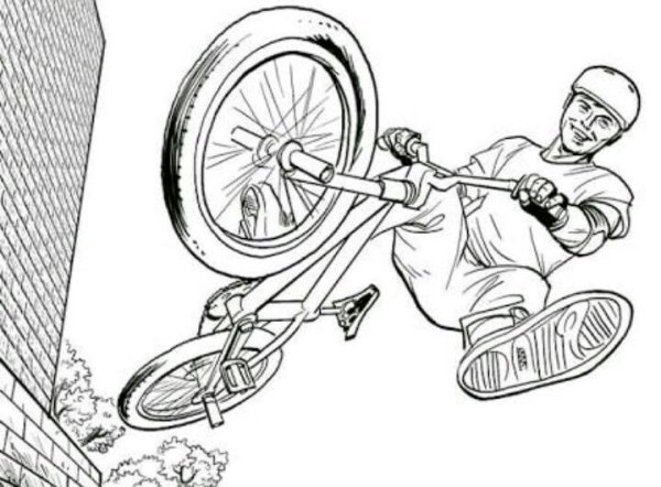 BMX рисунок