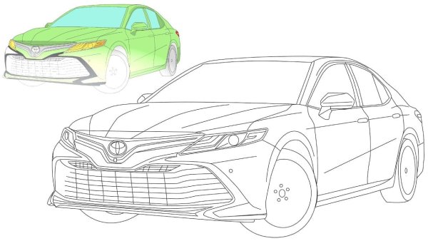 Toyota Camry 70 Blueprint