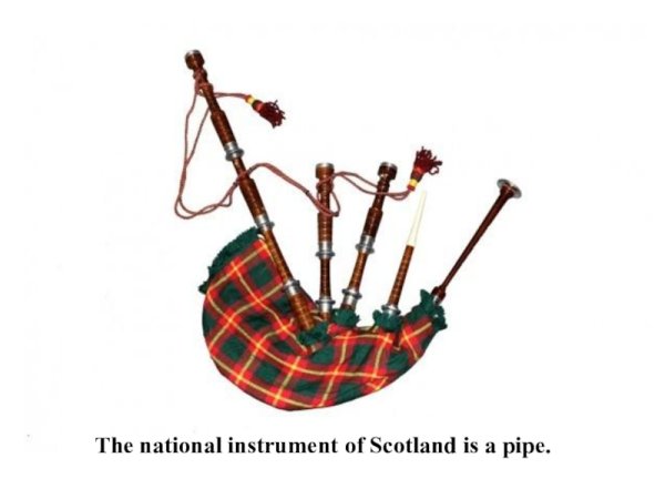 Символы Шотландии волынка