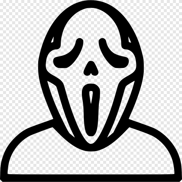 Маска крик вектор