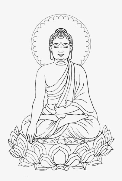 Тату буддизм Будда Шакьямуни