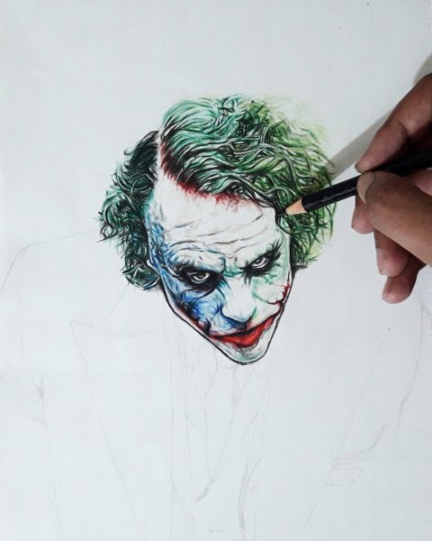 Джокер красками