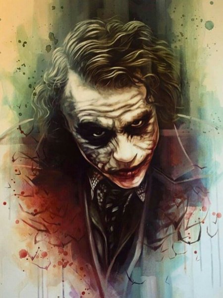 Джокер хита Леджера арт