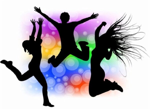 Молодежь силуэт