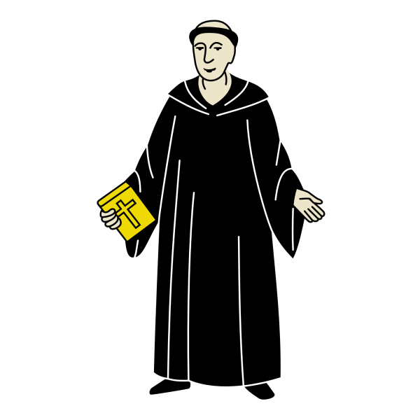 Силуэт путника