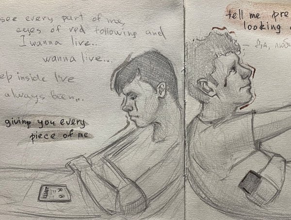 Антон Шастун для срисовки