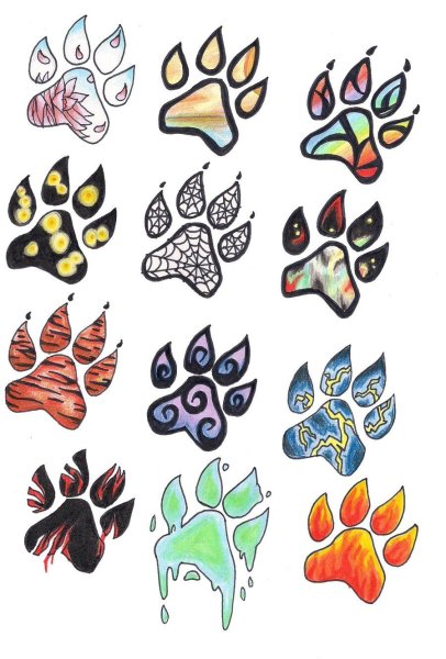 Лапки фурри лисы