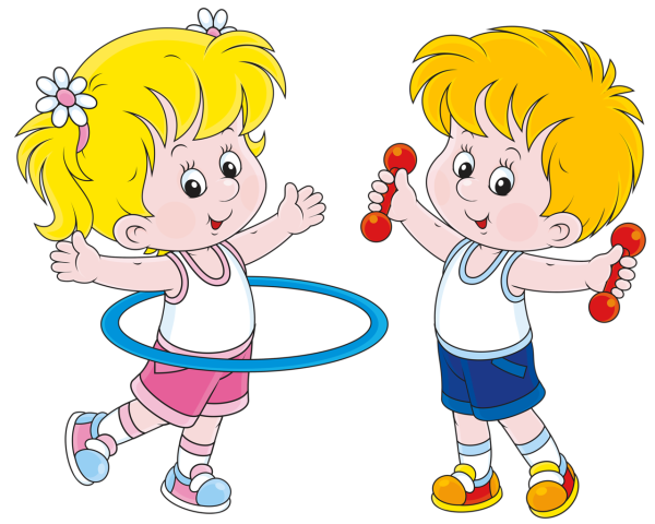 Физкультура для детей мультяшные