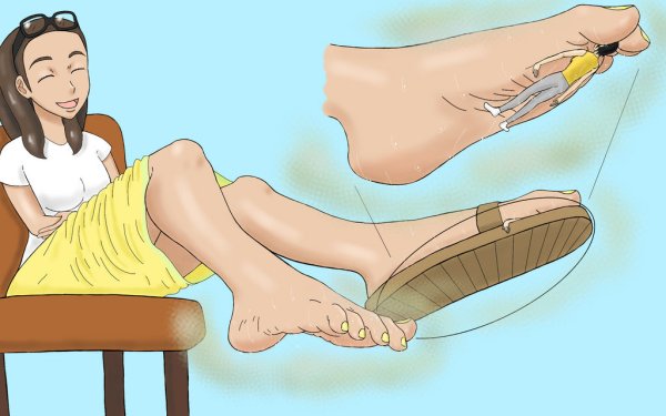 Обувь для щекотки