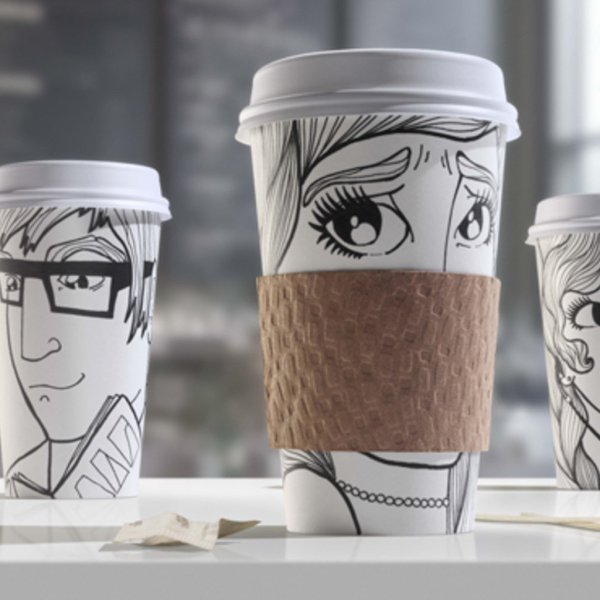 Крутые кофейные стаканчики