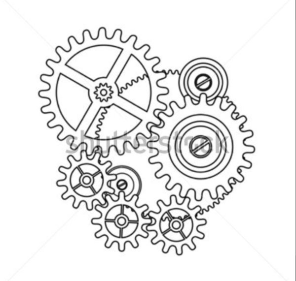 Тату шестеренки эскизы