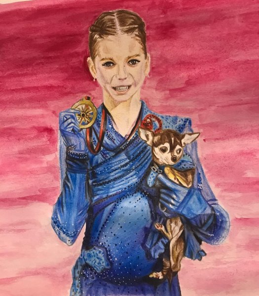 Саша Трусова арт