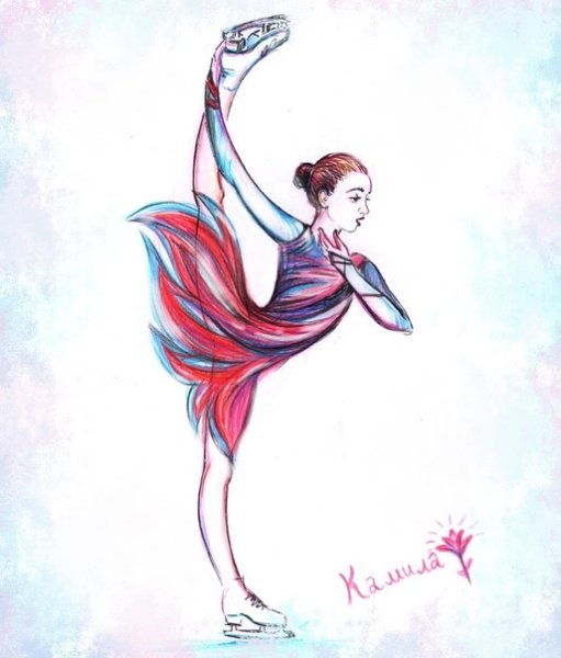 Камила Валиева арт