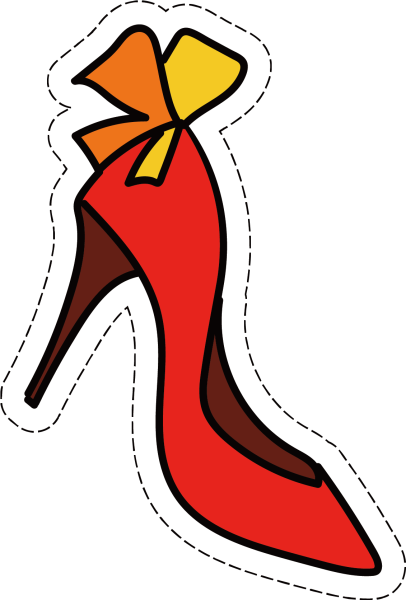 Туфелька мультяшная