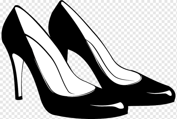 Черно белые туфли