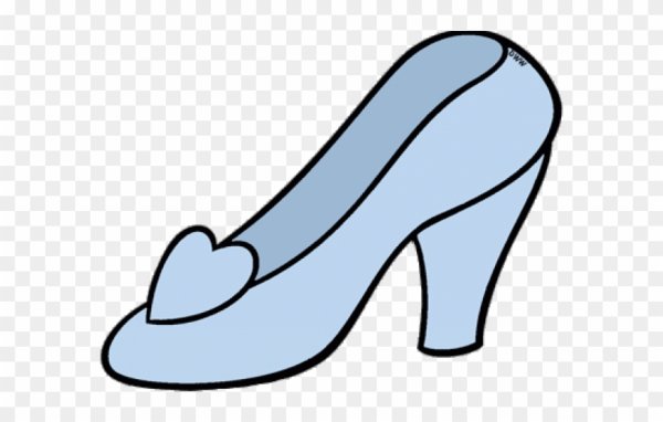 Рисование туфелька для Золушки