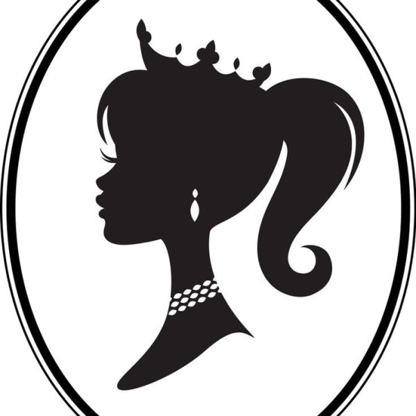 Профиль девушки силуэт