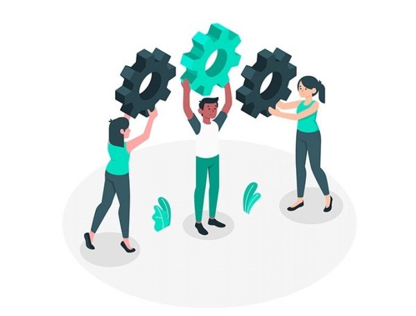 Команда иллюстрация