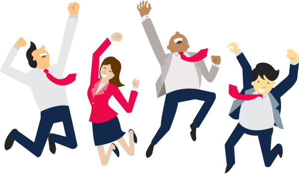 Радостный человечек