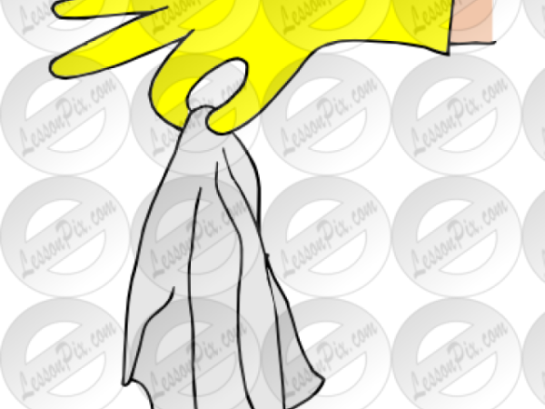 Нарисованная тряпка