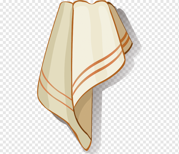 Полотенце на прозрачном фоне