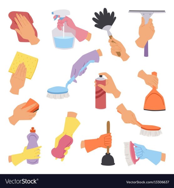 Тряпка для уборки рисунок