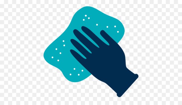 Тряпочка на прозрачном фоне